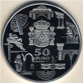 Испания 50 евро 2003 год