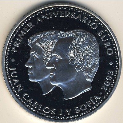 Испания 50 евро 2003 год