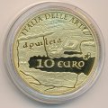 Италия 10 евро 2010 год - Искусство Италии. Аквилея