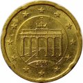 Германия 20 евроцентов 2010 год (G)