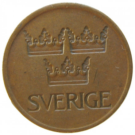 Швеция 5 эре 1973 год - Король Густав VI Адольф
