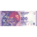 Аргентина 100 песо 2016 год - Мария Эва Дуарте де Перон UNC