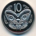 Новая Зеландия 10 центов 1988 год (Proof)