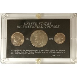 Набор из 3 монет США 1976 год - 200 лет независимости США