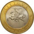 Литва 2 лита 2013 год - Создано человеком и природой. Прялка