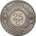 Антильские острова 25 центов 1995 год