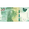 Гонконг 50 долларов 2018 год - Бабочка Bank of China - UNC