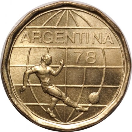 Аргентина 50 песо 1977 год - Чемпионат мира по футболу, Аргентина 1978