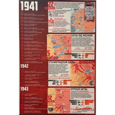 Альбом для монет &quot;70 лет Победы в ВОВ&quot; - 41 капсула (пустой)