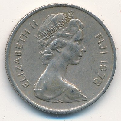 Фиджи 5 центов 1978 год
