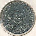 Заир 10 макута 1973 год