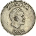 Замбия 2 шиллинга 1966 год