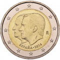 Испания 2 евро 2014 год - Король Филипп VI