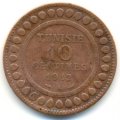 Тунис 10 сантимов 1912 год
