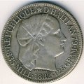 Гаити 50 сантимов 1882 год