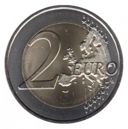 Мальта 2 евро 2012 год - 10 лет наличному обращению евро