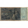 Германия 100 марок 1910 год (красная печать) - надрывы - VG