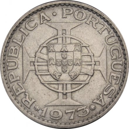 Мозамбик 5 эскудо 1973 год