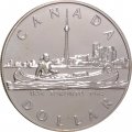 Канада 1 доллар 1984 год - 150 лет городу Торонто (UNC)
