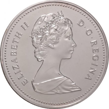 Канада 1 доллар 1984 год - 150 лет городу Торонто (UNC)