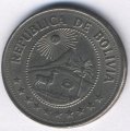 Боливия 5 песо 1976 год