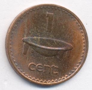 Фиджи 1 цент 1976 год
