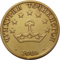 Таджикистан 25 дирам 2006 год (не магнетик)