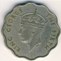 Сейшелы 10 центов 1951 год