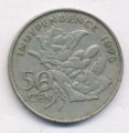 Сейшелы 50 центов 1976 год