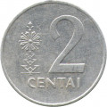 Литва 2 цента 1991 год