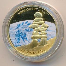 Канада 75 долларов 2008 год