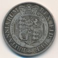 Великобритания 1/2 кроны 1819 год