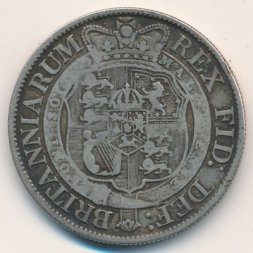 Великобритания 1/2 кроны 1819 год