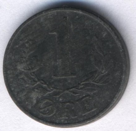 Дания 1 эре 1944 год