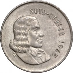 ЮАР 5 центов 1965 год (SUID-AFRIKA)