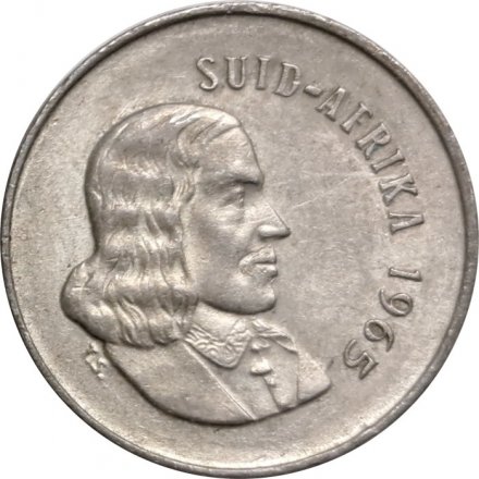 ЮАР 5 центов 1965 год (SUID-AFRIKA)