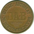 Игровой жетон Дания. Dansk Automat Brancheforening