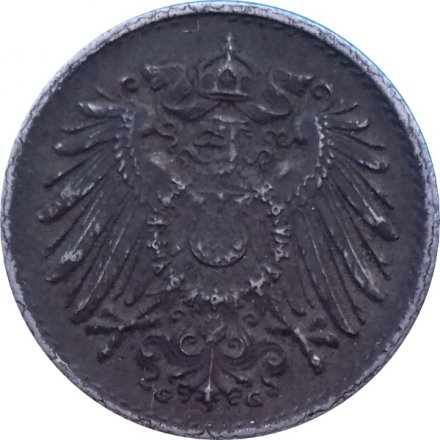 Германия 5 пфеннигов 1917 год (G)