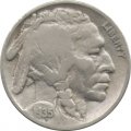 США 5 центов 1935 год - Buffalo Nickel (Без отметки монетного двора)