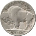 США 5 центов 1935 год - Buffalo Nickel (Без отметки монетного двора)