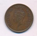 Британская Индия 1/4 анны 1939 год - Король Георг V (без отметки МД)
