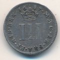 Великобритания 3 пенса 1687 год