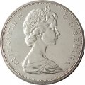 Канада 1 доллар 1965 год - Каноэ