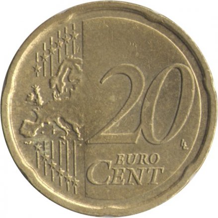 Словакия 20 евроцентов 2009 год