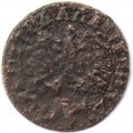 Полушка 1707 год Пётр I (1699 - 1725) - F