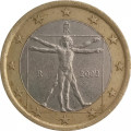 Италия 1 евро 2003 год