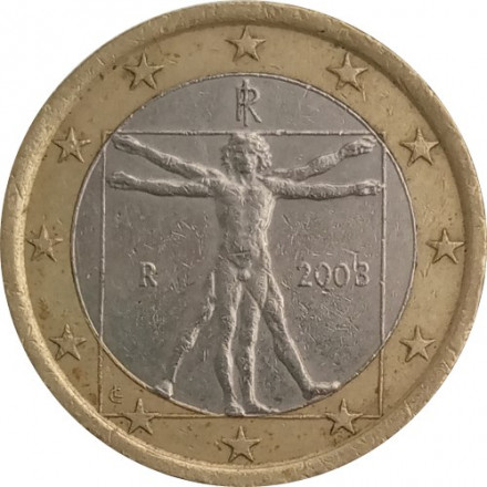 Италия 1 евро 2003 год