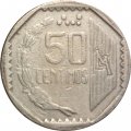 Перу 50 сентимо 1996 год