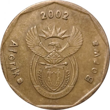 ЮАР 50 центов 2002 год - Чемпионат мира по крикету в Южной Африке 2003