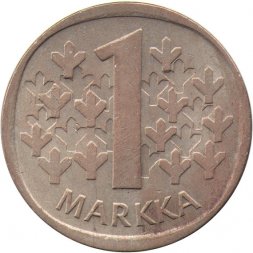 Финляндия 1 марка 1981 год
